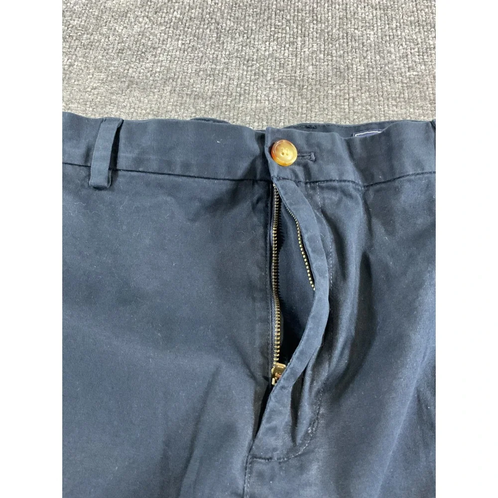 Vineyard Vines Men's Chino Shorts Size 40 Navy Blue Flat Front Casual Preppy Gol